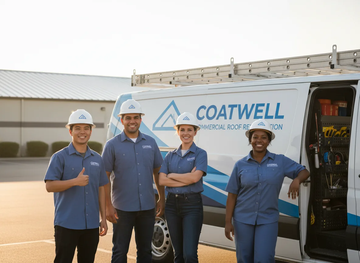 Commercial roof coating company in Sunflower, MS